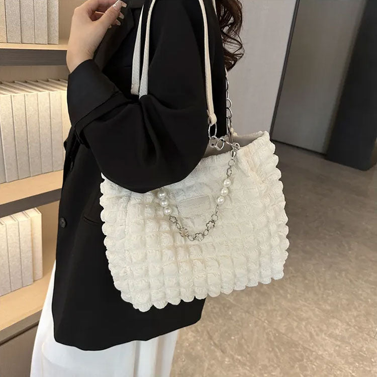 PleatChic Shoulder Bag