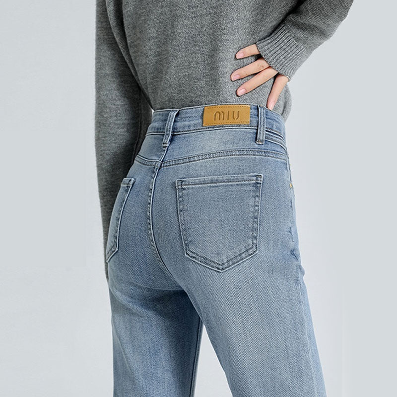 TrendGlow Metal Jeans