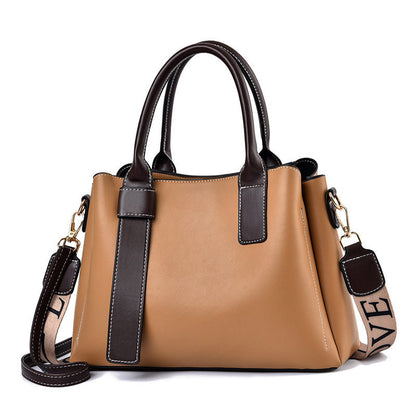 LuxeCarry Leather Crossbody Bag