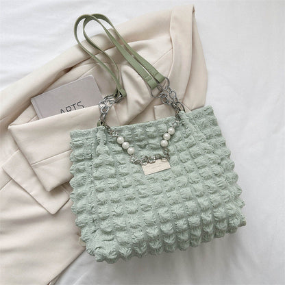 PleatChic Shoulder Bag