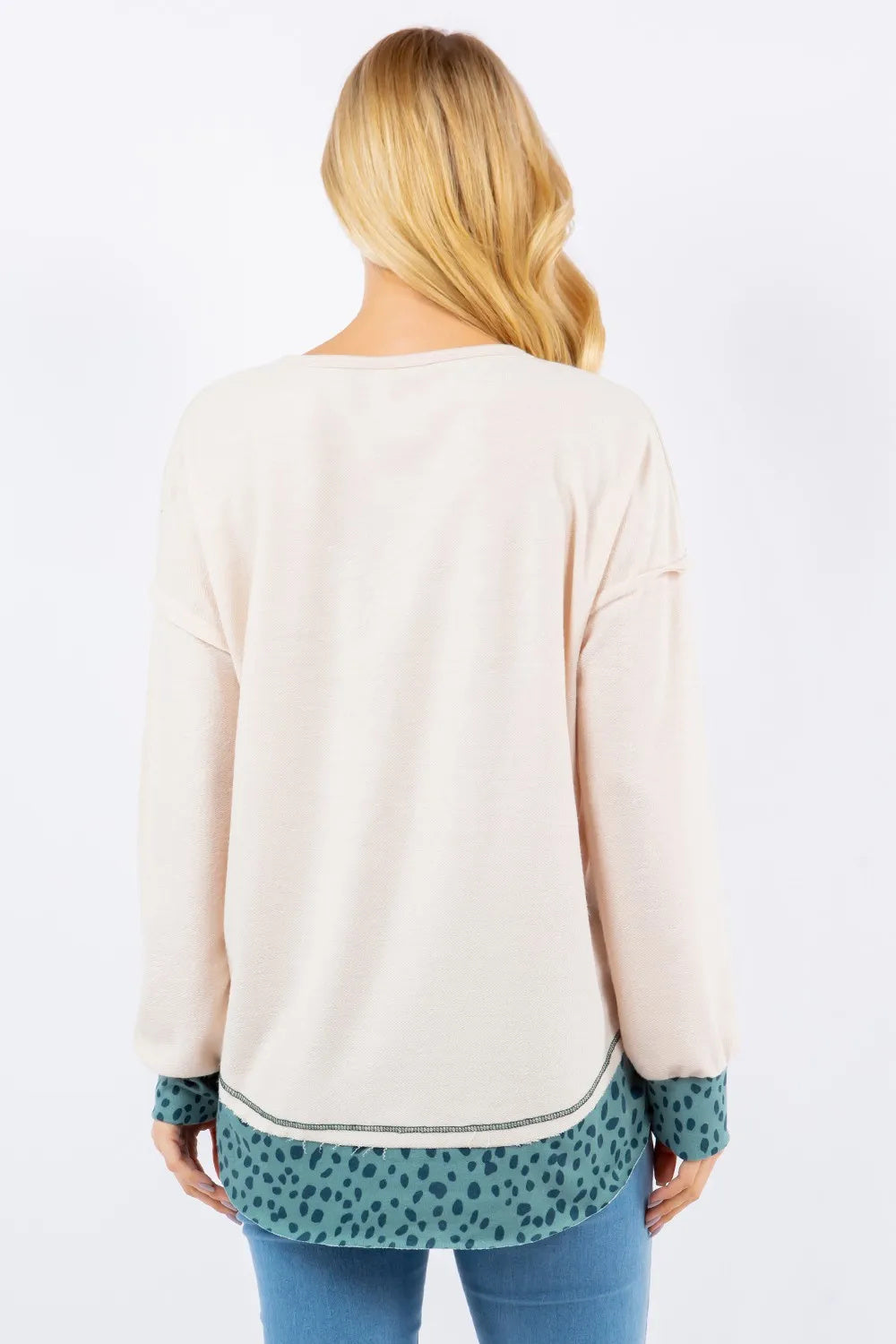 CelesteContrast Blouse