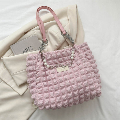 PleatChic Shoulder Bag