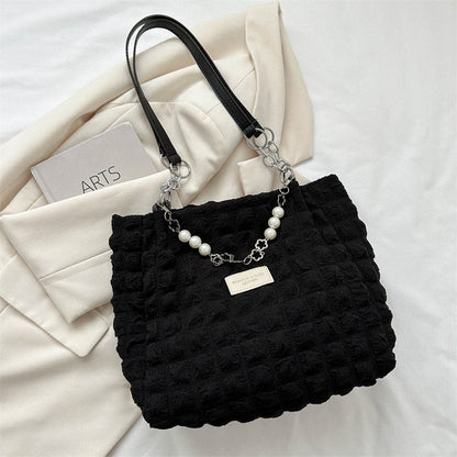 PleatChic Shoulder Bag