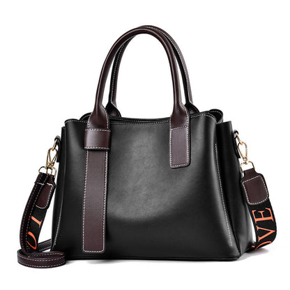 LuxeCarry Leather Crossbody Bag