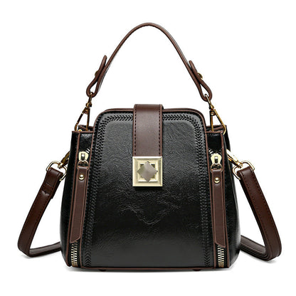 RetroCharm Leather Handbag