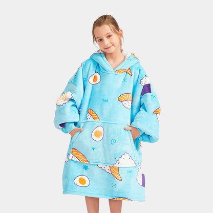 Sushi Kids Blanket Hoodie