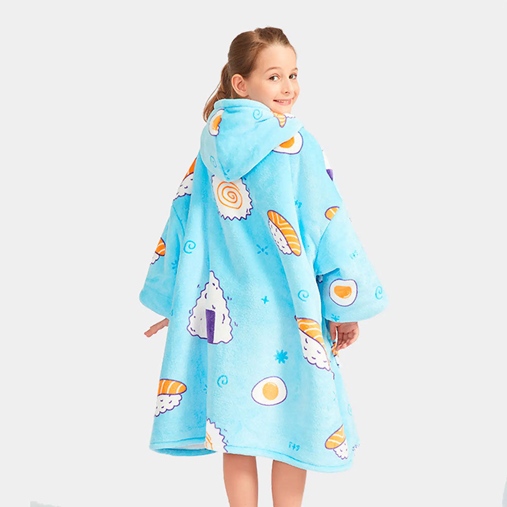 Sushi Kids Blanket Hoodie