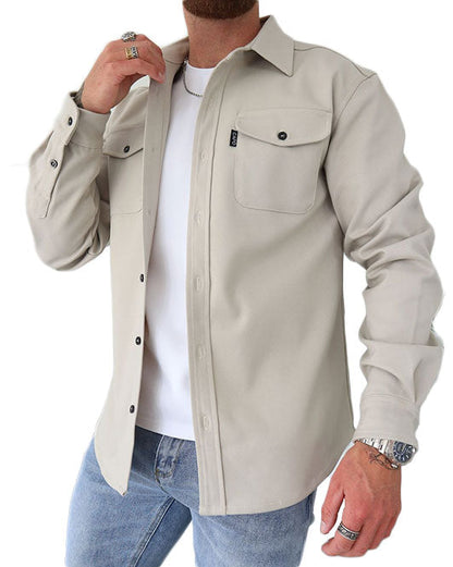 LuxeEase Casual Overshirt