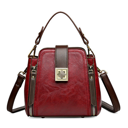 RetroCharm Leather Handbag