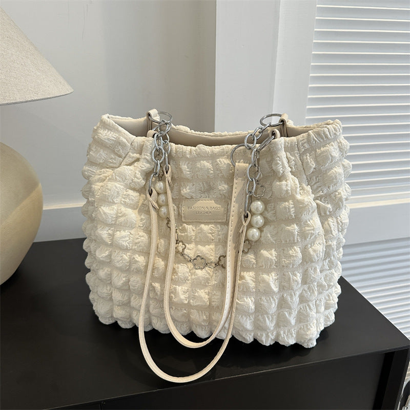 PleatChic Shoulder Bag