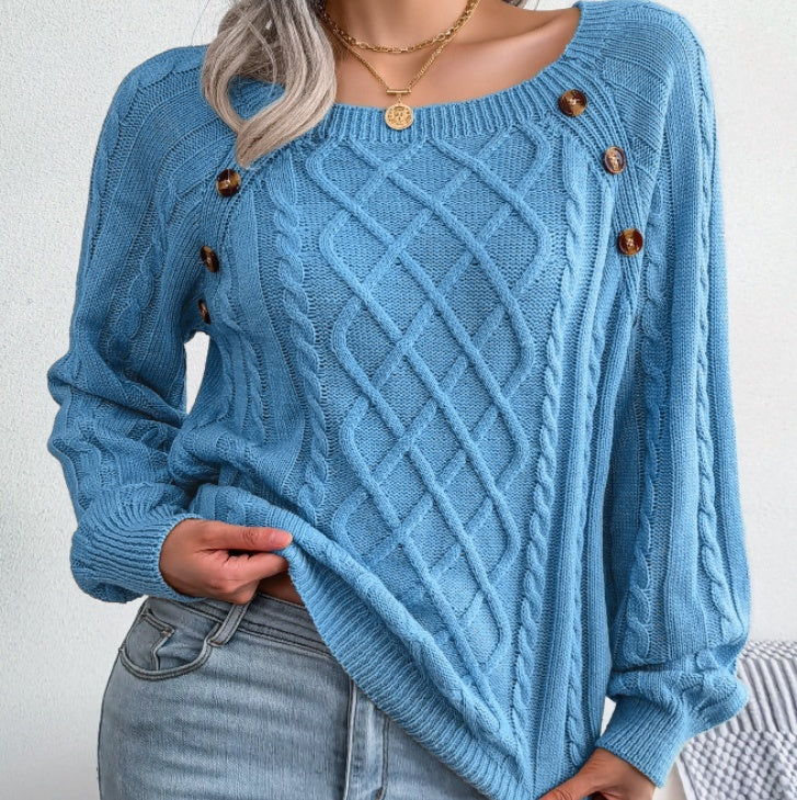 CozySquare Knit Pullover