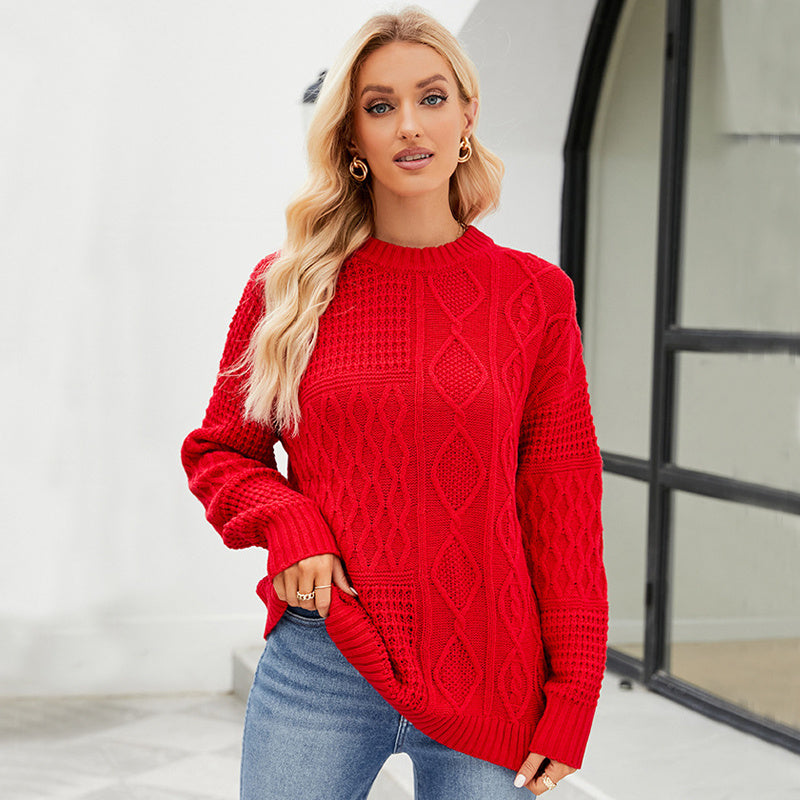 CozyCable Knit Pullover