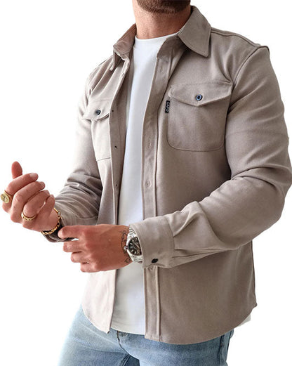 LuxeEase Casual Overshirt